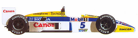 Williams-Honda FW11B