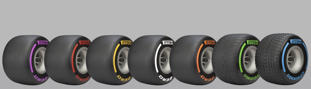 Pirelli 2017 F1 Tyres