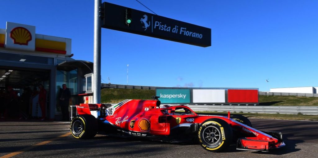 Ferrari filming day