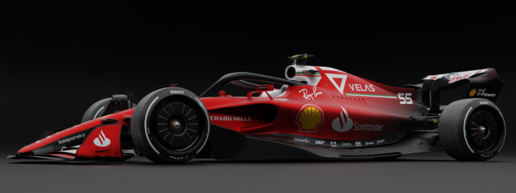 Ferrari F1 2022 - Rendering Chris Paul Design