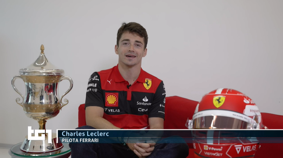 Leclerc, Intervista al TG1