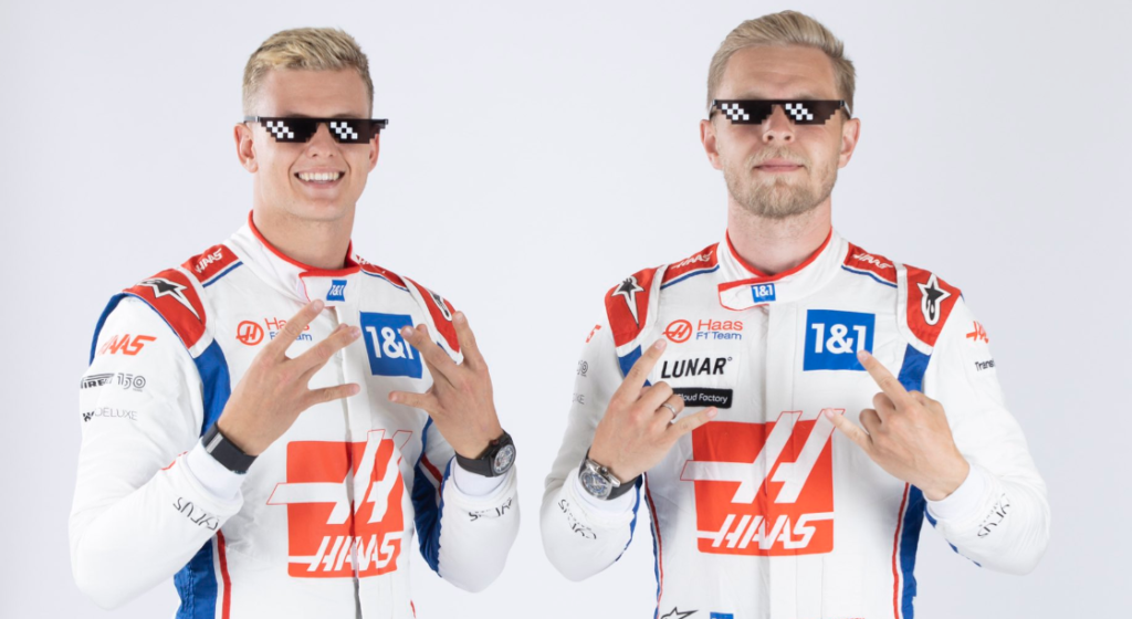 Schumacher e Magnussen