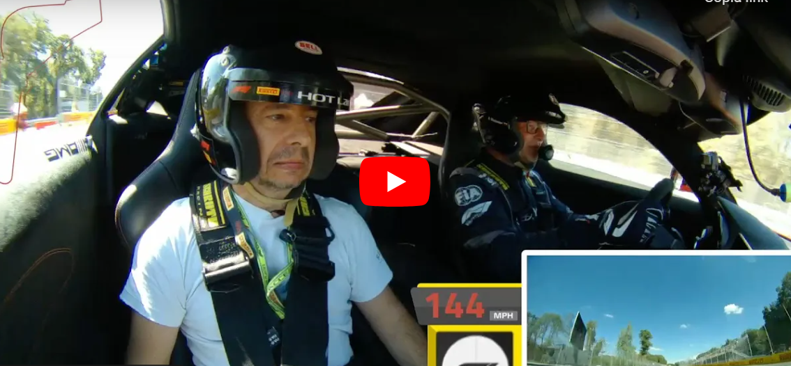 Formula 1, Un giro di pista a Monza sulla Safety Car F1 [ VIDEO ]