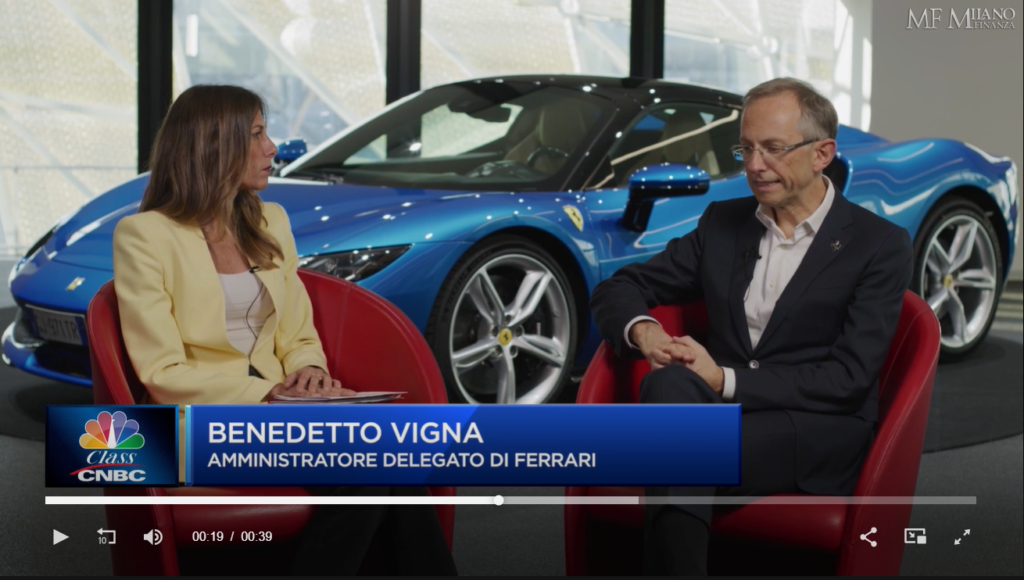 Benedetto Vigna, CEO Ferrari