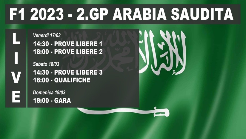 Diretta Arabia Saudita F1