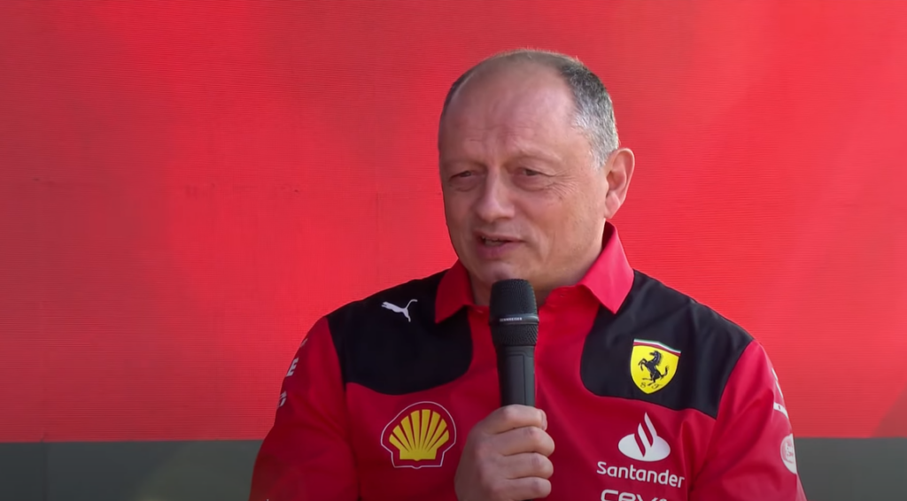 Fred Vasseur, Team Principal Ferrari