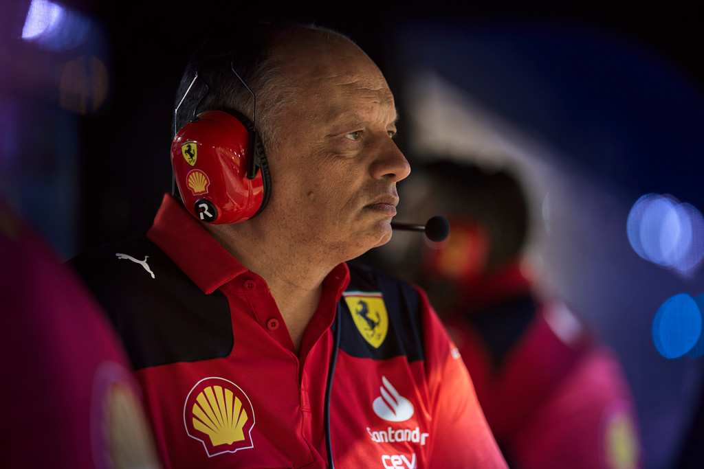 Fred Vasseur, Ferrari - Penalità Leclerc