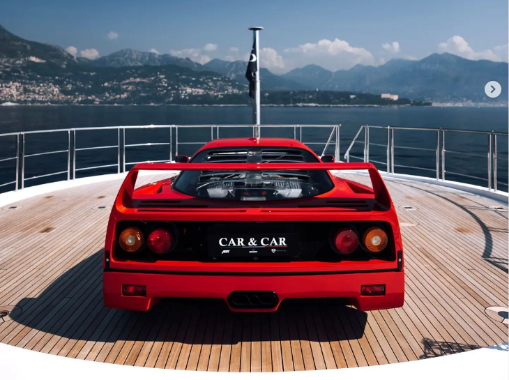 Ferrari F40 Yacht Monaco