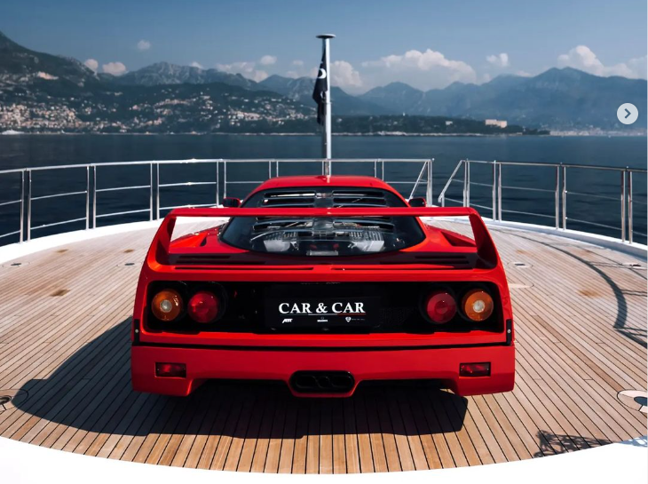 yacht monaco f40