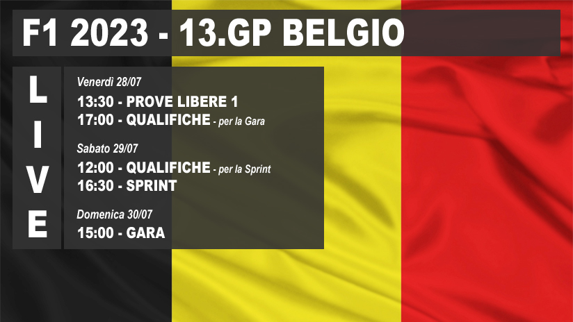 Diretta Gp Belgio F1