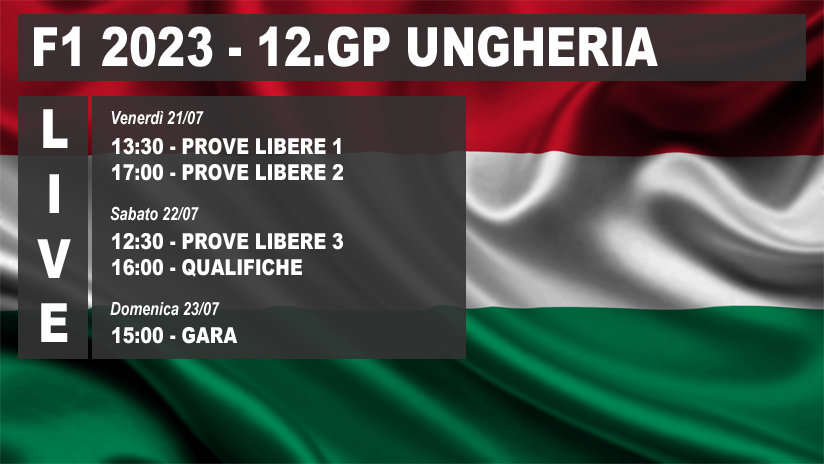 Diretta Gp Ungheria F1