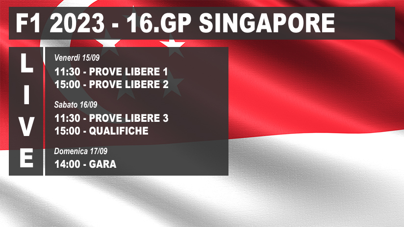 Diretta Gp Singapore F1