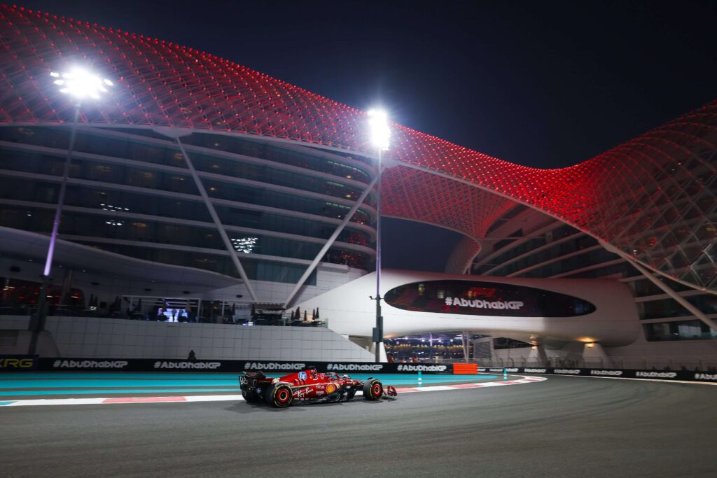 griglia partenza Abu Dhabi F1