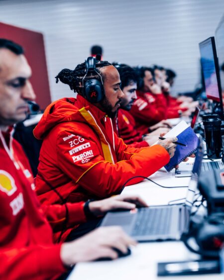 F1, Oggi i test Ferrari a Barcellona con Hamilton e Leclerc [ FOTO e ...