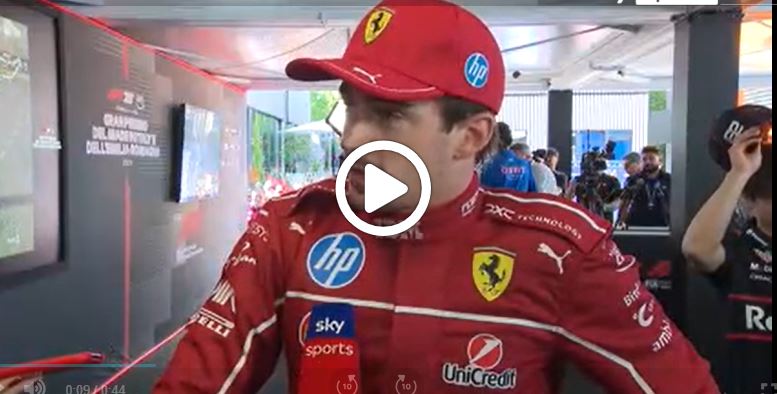 F1, Leclerc smentisce Vasseur: “Il potenziale della macchina non c’è” [ VIDEO ]