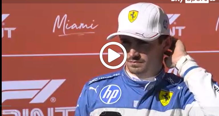 F1, Leclerc dopo la qualifica Sprint: “Giro buono, ma il passo non c’è” [ VIDEO ]
