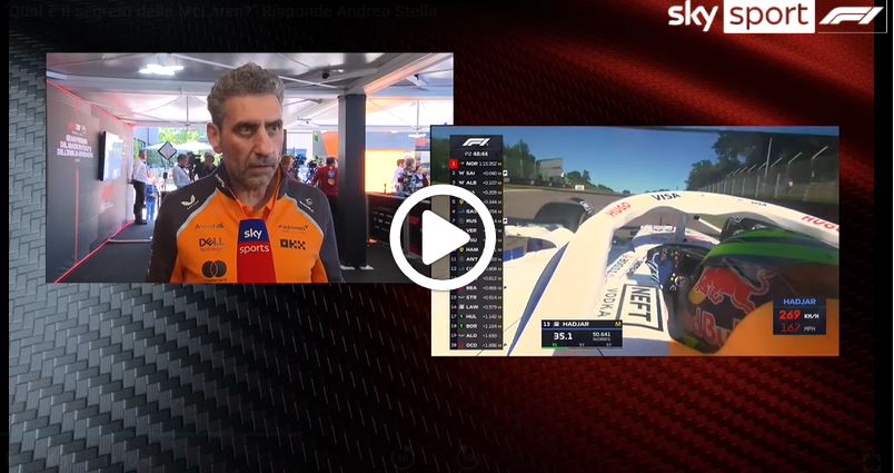Stella: “Ecco il ‘segreto’ della McLaren” [ VIDEO ]