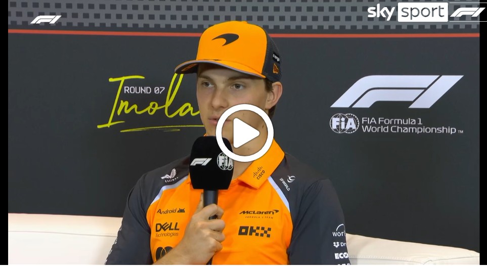 F1, Oscar Piastri (McLaren) parla come un campione del mondo [ VIDEO ]